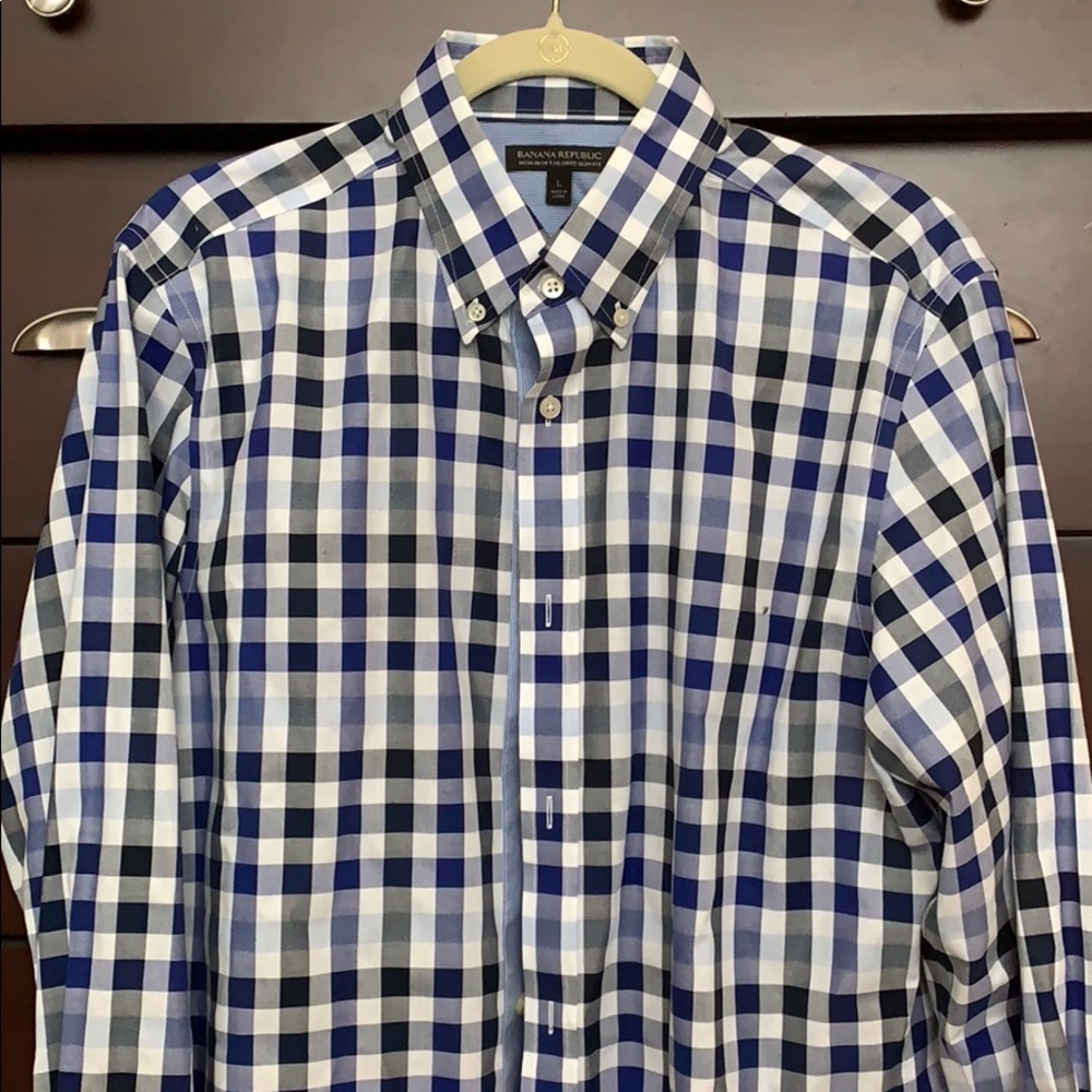 Banana Republic Mens (L) button down